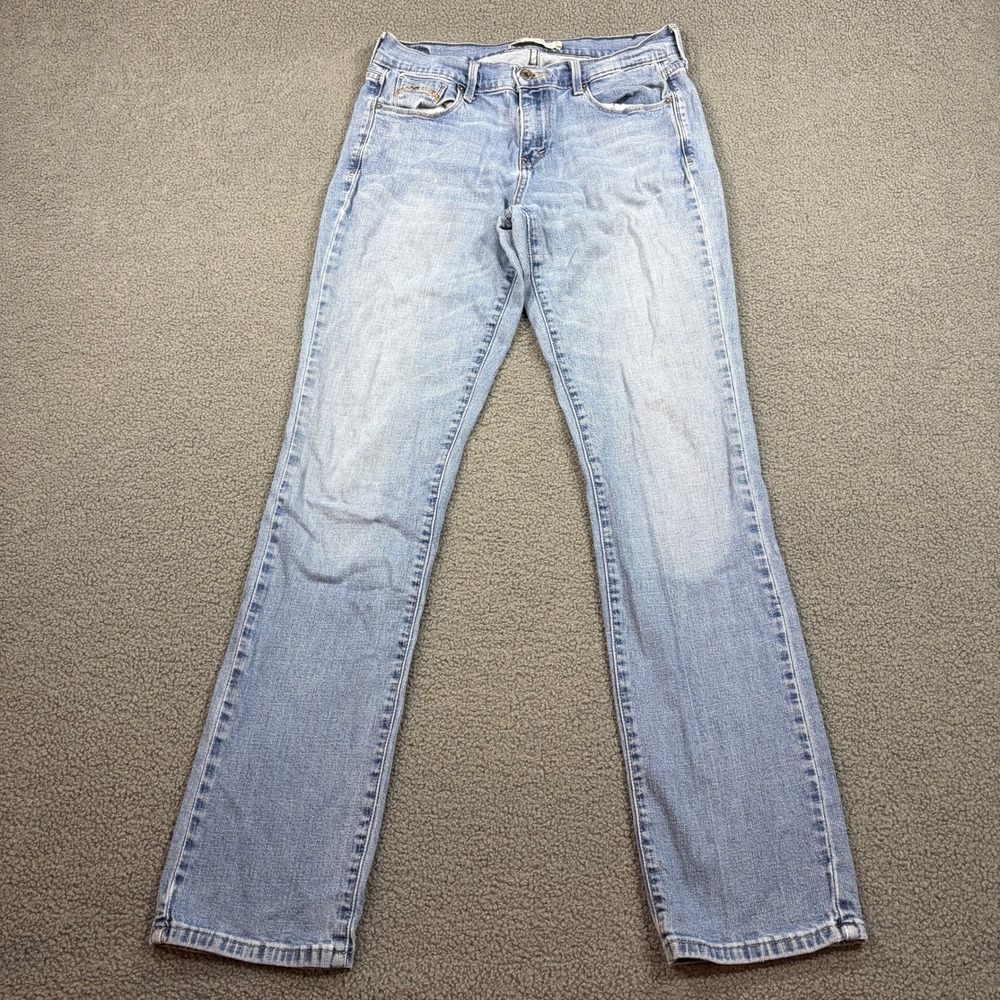 Levis Jeans Womens 6 Blue 505 Straight Leg 15505-0081 Denim Classic Casual